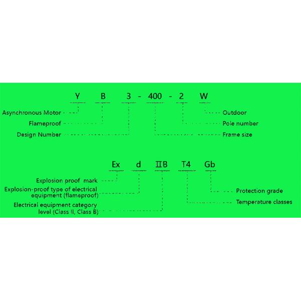 High Efficiency IE2 Flameproof Electric Motor Asynchronous 3 Phase 3600rpm