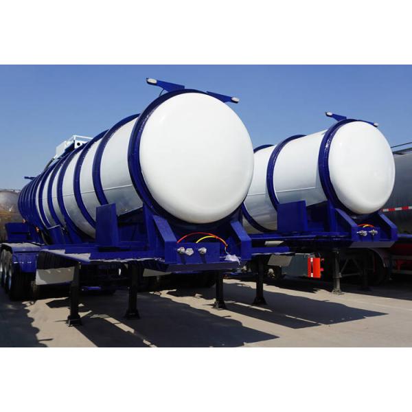 19000 Liters 3 Axle Chemical Acid Tanker Trailer
