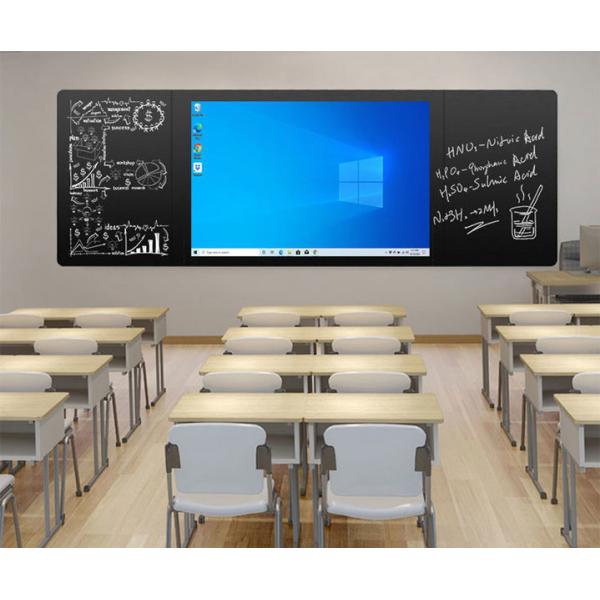 86 Inch 4K Smart Nano Blackboard with 10 Point IR Touch Panel for Interactive School Teaching
