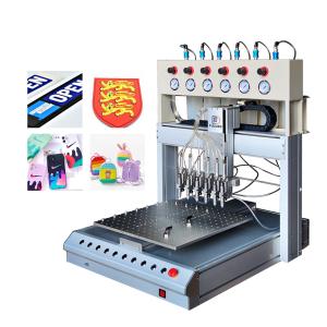 China Pvc Rubber Making Machine 3d Label Dispensing Rubber Patch Machine wholesale