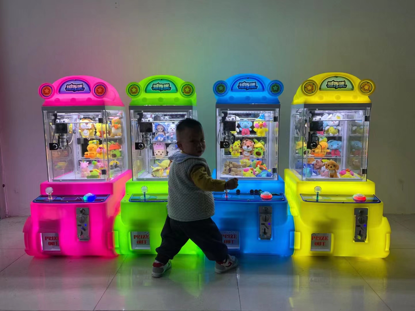 Coin Operated Prize Vending Game Arcade Machine Ideal for Arcade Game Center 110V/220V