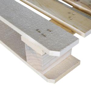Insulation Wood Composite Pallet Composite Wooden 4 Way Entry Pallet