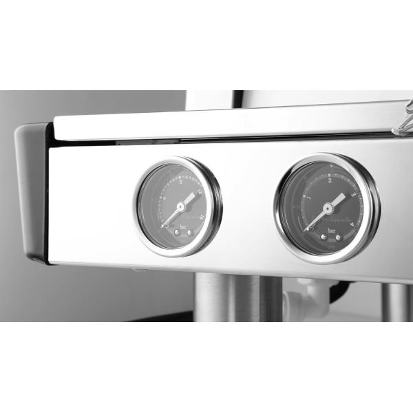 Silk Single Group Head Coffee Machine , Commercial Semi Automatic Espresso Machine