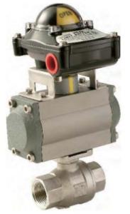 Screwed End 1000WOG Pneumatic Operated Valve Live - Loading Design