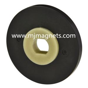 Buy cheap plastic Injection bonded permanent magnet for automotive from wholesalers