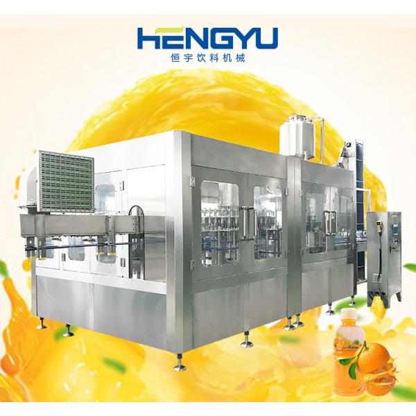 Beverage Bottling Plant Production Line Factory OEM Plastic Bottle Milk Juice Filling Capping Machine Equipment for Sale