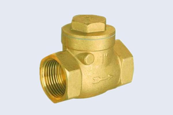 Quality Horizontal 2" Brass Swing Check Valve 200 Wog Check Valve for sale