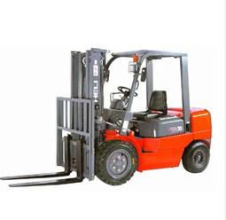 Quality HELI H2000 3 Ton Used Diesel Forklift 3m Lifting Height With 2 Stages Masts Heavy Duty for sale