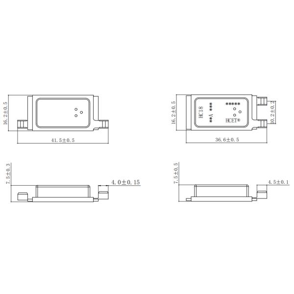 ODM Automatic Bimetal Thermal Protector Motor Protection Switch 8AM