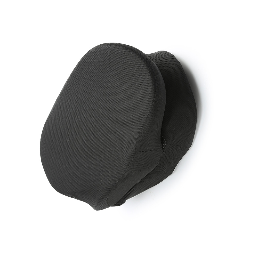 Fodable Plain Memory Foam Seat Cushion For Office And Car Use , Black