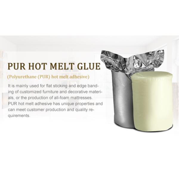 PUR Hot Melt Adhesive 9009-54-5 Laminate Spray Adhesive White solid