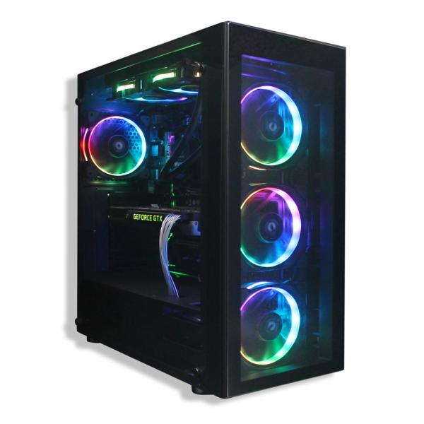 OEM Dual Ring RGB Case Fan 12cm with Programmable Rainbow LED Light