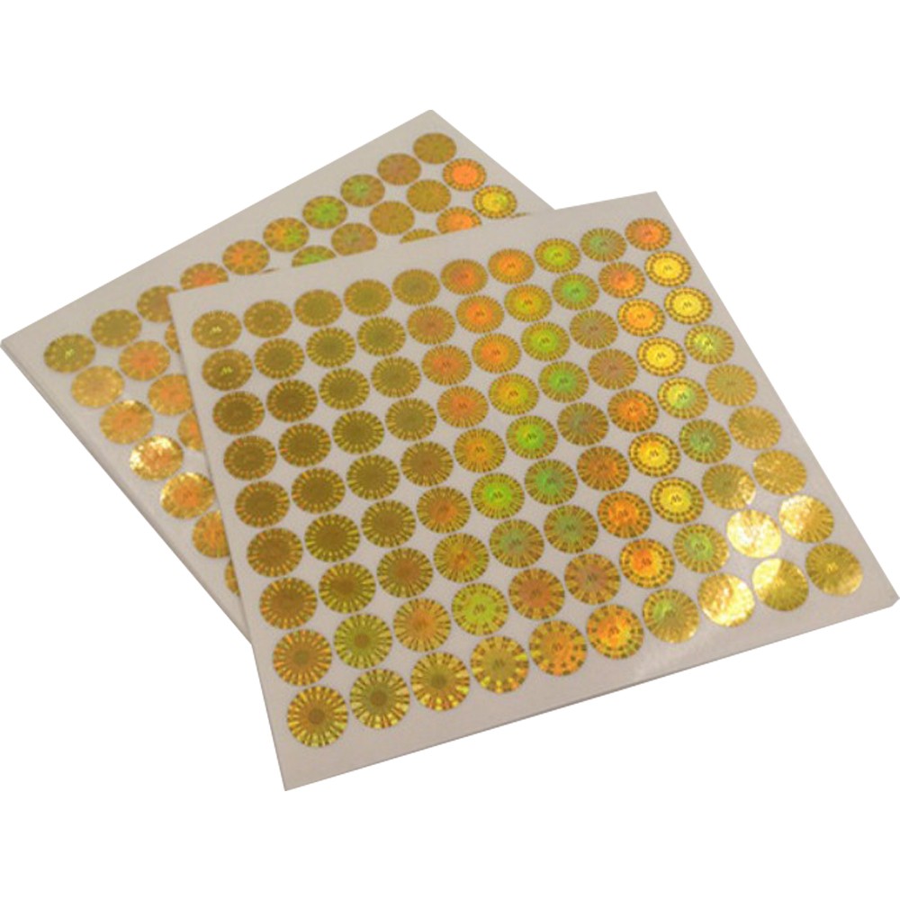 Anti Counterfeit CMYK Color Tamper Evident Security Labels