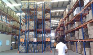 China Industrial Warehouse Shelving Pallet Racks Storage Double Deep Heavy Duty Logistics on sale