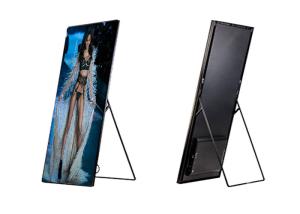 P2 LED Poster Display 3840Hz 4G/WiFi Control brightness1000cd mirror led display