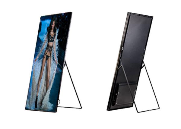 Quality P2 LED Poster Display 3840Hz 4G/WiFi Control brightness1000cd mirror led display for sale