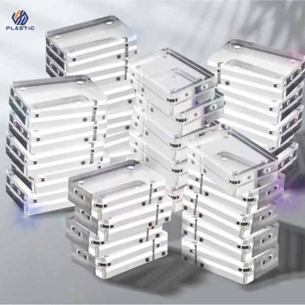 waterproof Transparent Acrylic Photo Frame Acrylic Block Picture Frames Freestanding