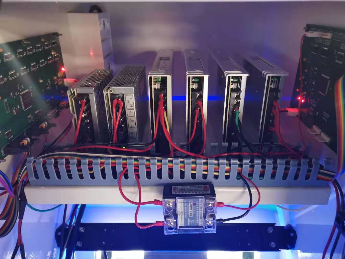 Ccd Cameras Grain Colour Sorter with High Performance LED Optical System