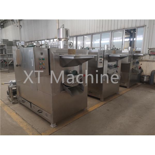 Batch Drum Hazelnut Roasting Machine 380v 220V For Almond Groundnut