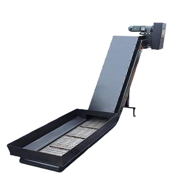 Industrial Chip Conveyor For CNC Machine , Continuous Flow Chip Screw Conveyor