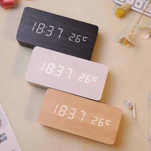 China Smart Mini FM Portable Clock Radio With LED Light Bluetooth Speaker wholesale