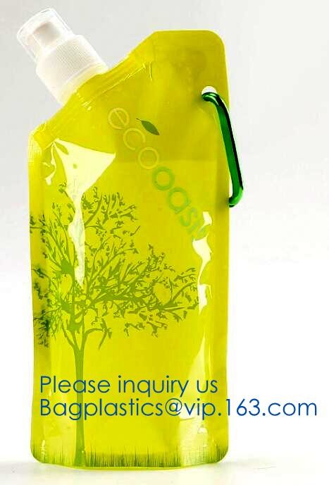 5L BPA Free Collapsible Water Bottle Foldable plastic Water Bag for Promotional/Camping/Climbing/Picnic/BBQ bagease pack