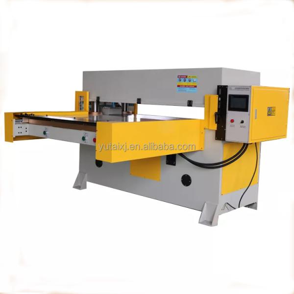 Double Side Hydraulic Die Cutting Machine Easy Installation Belt Strap Cutting Machine