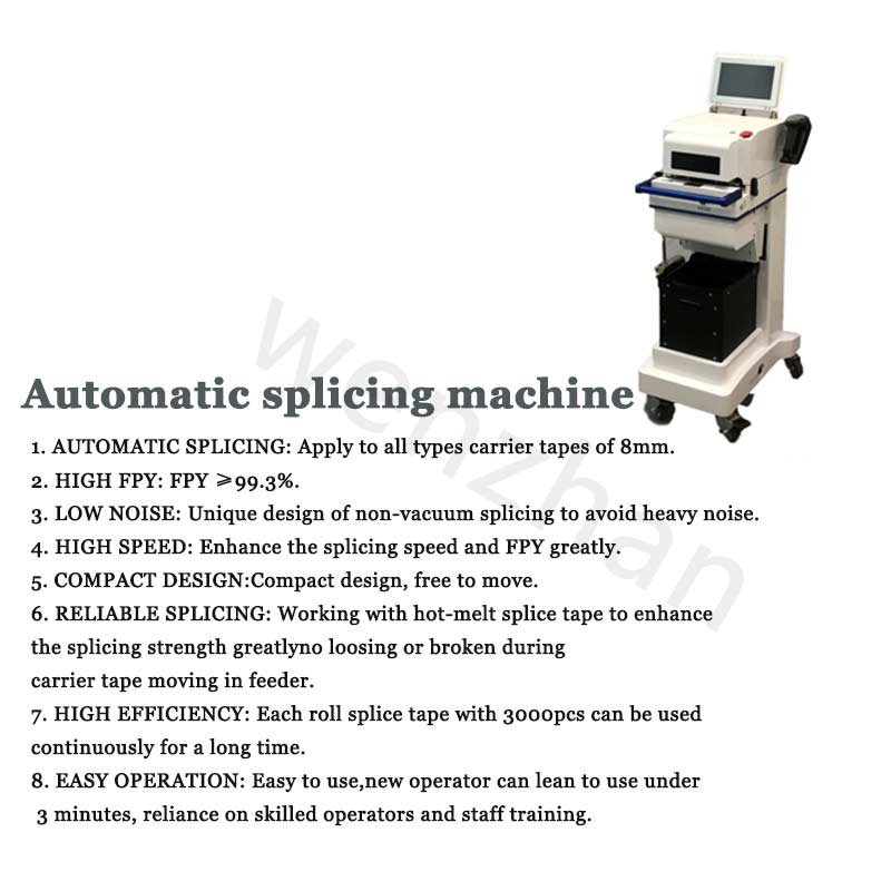 SMT Automatic Splicing Machine 8mm 12mm 16mm SMD Auto Splice Tape Tool Unit Splicing Machine