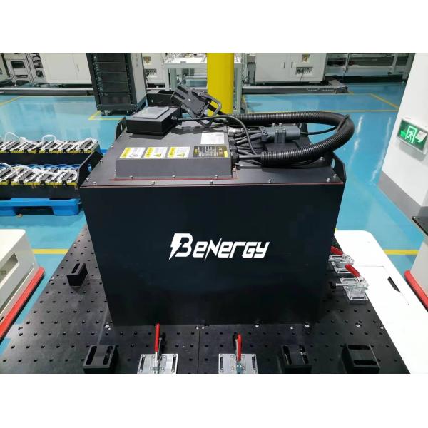 Benergy Faster Charging 48V 460AH Rechargeable Forklift Lithium LiFePO4 Battery Pack For TOYOTA Electric Forklift Traction With External Didplay BMS