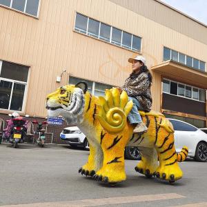 Simulation Remote Control Animatronic Animal Ride Scooter for Shopping Park