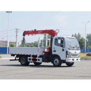 3.2 Ton Dongfeng Truck 4x2 Right Hand Driving Mounted Crane for Municipal Construction and Poor Road Conditions