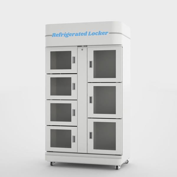 Quality Smart Fridge Cooling Refrigerated Locker With Touch Screen And Wifi for sale