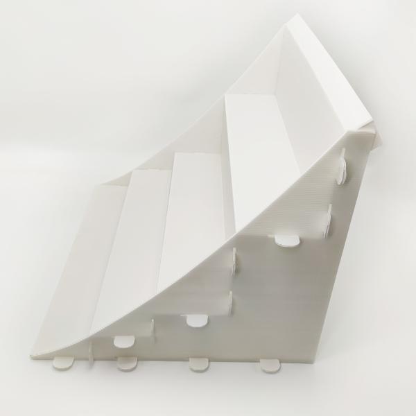Quality OEM/ODM Degradable Cardboard Shelf Display Bookshelf Antistatic for sale
