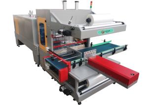 Heat Tunnel Shrink Film Wrapping Machine 30M/Min High Efficiency