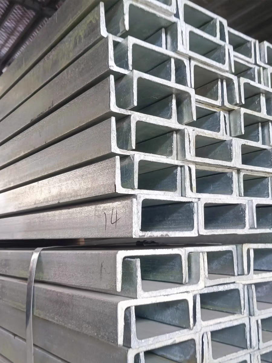 Non-Alloy U Beam Steel Channel Standard Sizes for C Purlin Invoicing by Actual Weight