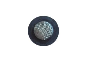 Black Color Rubber Washers NBR / EPDM With Stainless Steel Mesh Filter