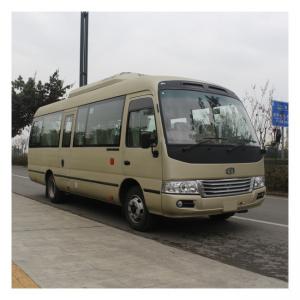 China 7m Air Conditioned Diesel Coaster Buses Leaf Spring 22-26 Seats wholesale
