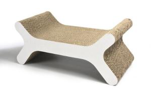 China Stable Angles Cat Scratching Mats Renewable Materials Long Playing Lifespan wholesale