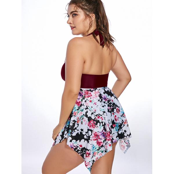 swimwear women bikini Large size swimsuit black dress Beach vacation sexy piece swimsuit fat bikini Increase fertilizer