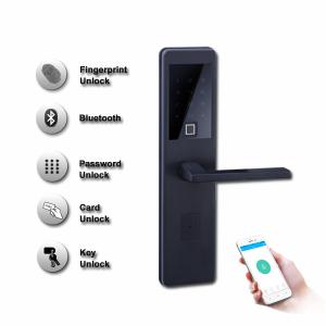 China Office Hotel Bluetooth Smart Door Lock , Smartphone Controlled Door Lock wholesale