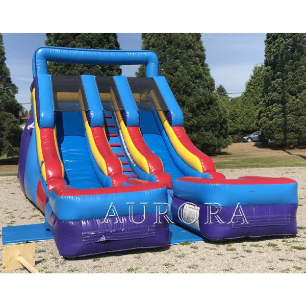 Quality Pvc Tarpaulin Inflatable Water Slides For Pool Giant Inflatable Bouncer Slide for sale