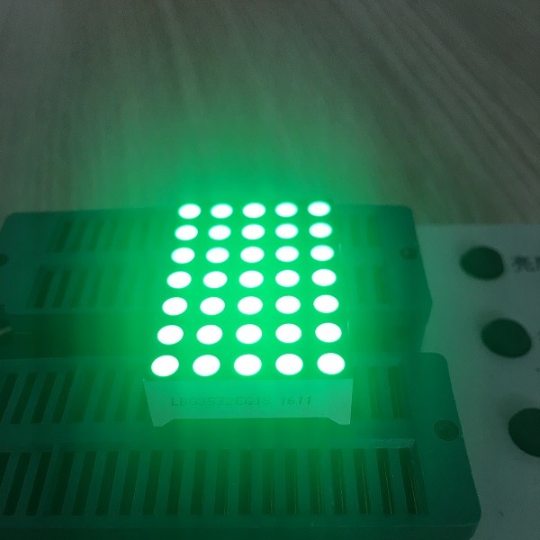 High Brightness 5x7 Dot Matrix LED Display Row Anode For Elevator Position Indicator
