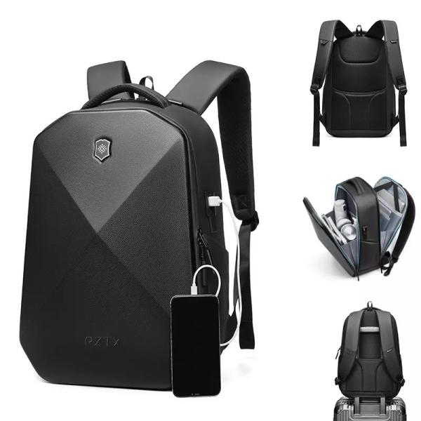 Quality EVA Hard Shell Computer Modern Laptop Backpack 22L Business Use for sale