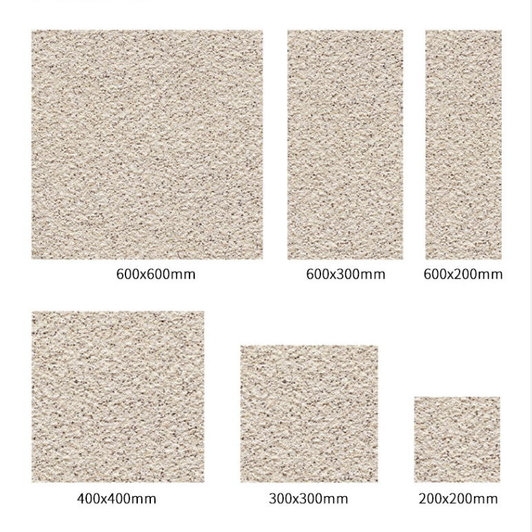 Experience Clarity and Texture with 20mm Thick Porcelain Tiles in a Modern Gray Color