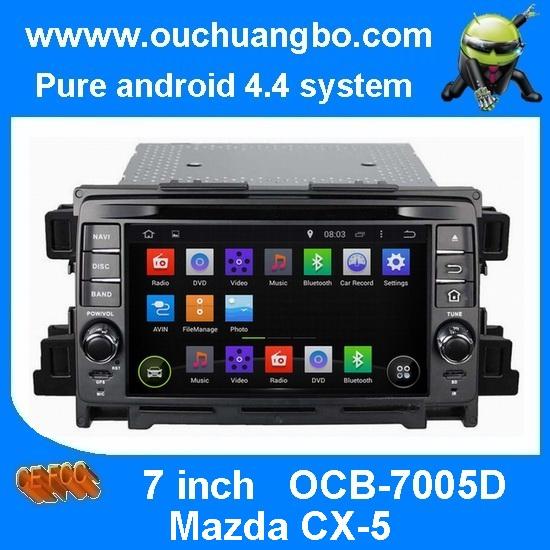 Quality Ouchuangbo In dash GPS Navigation iPod USB Stereo 3G Wifi for Mazda CX-5 Android 4.4 Syste for sale