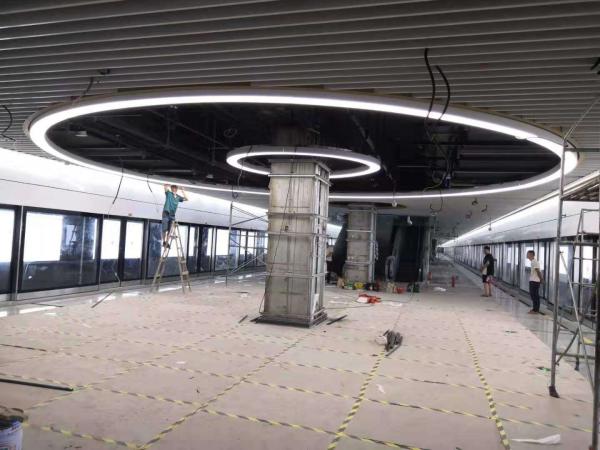 Quality Customized Led Ring Pendant Light CR3600 Circle Hanging Ceiling Light for sale