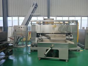 China Flat &amp; Rotary Peanut Processing Machine Swing Type Coated Peanut Roaster wholesale