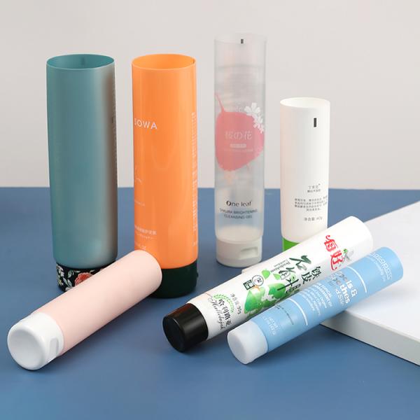 30ml 50ml 100ml 150ml Plastic PE Cosmetic Packaging Tube With Screw Top Lid