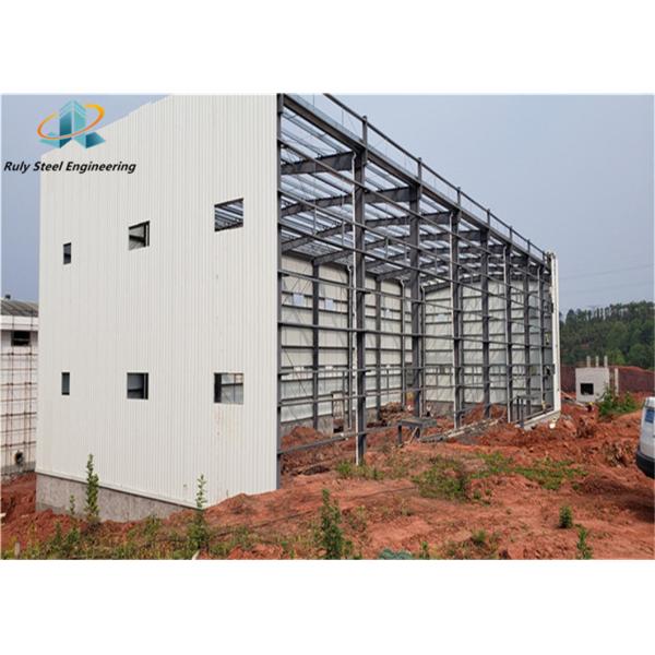 4000 Sq M Steel Structure Warehouse with Insulated Sandwich Panels