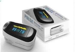 Quality 1.5V 30mA 240bpm OLED Display Finger Pulse Oximeter for sale